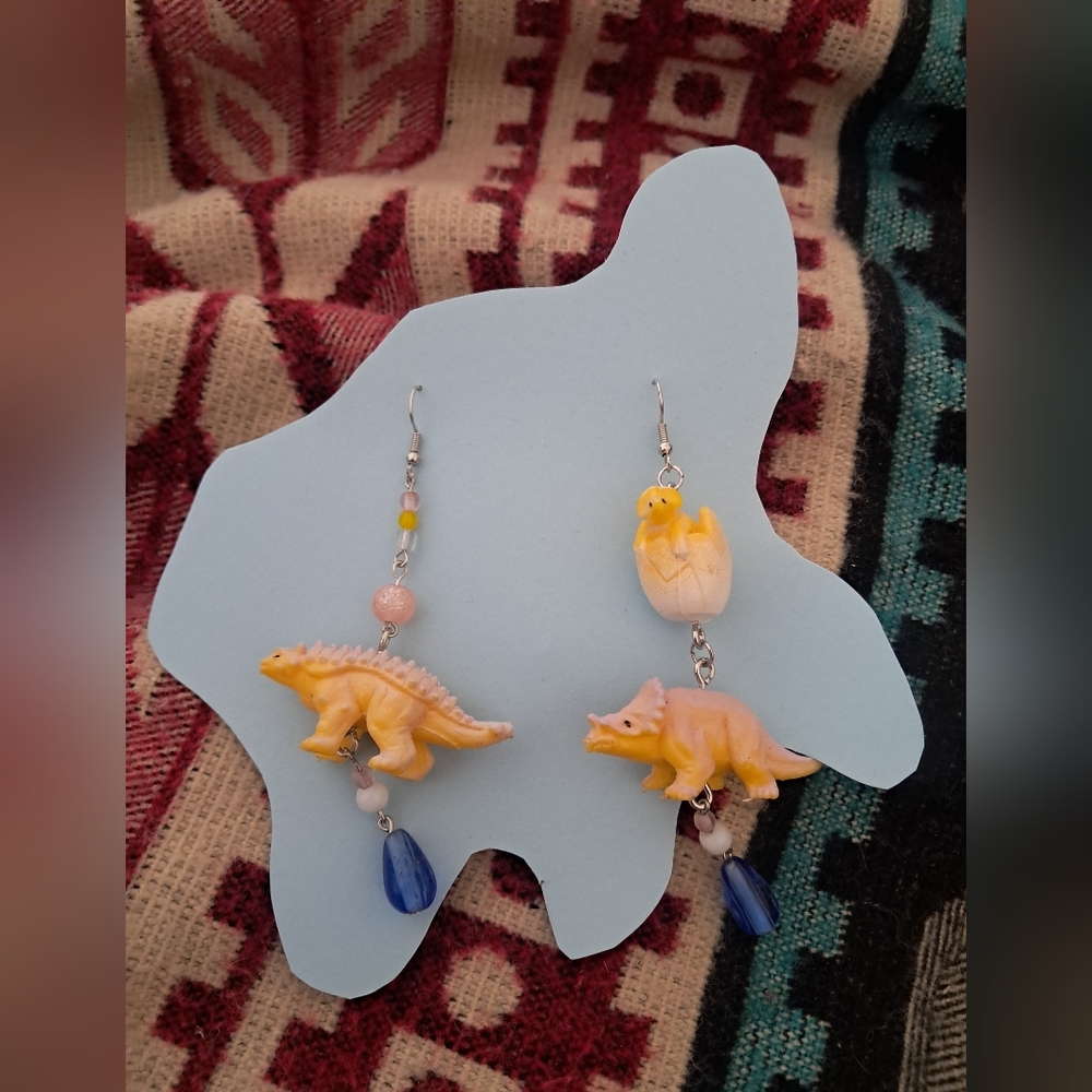 Dinosaur Earrings